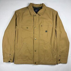 Roark Deckhand Jacket Duck Canvas Alaskan Lined Workwear Jacket Medium